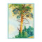 Pine tree pastel