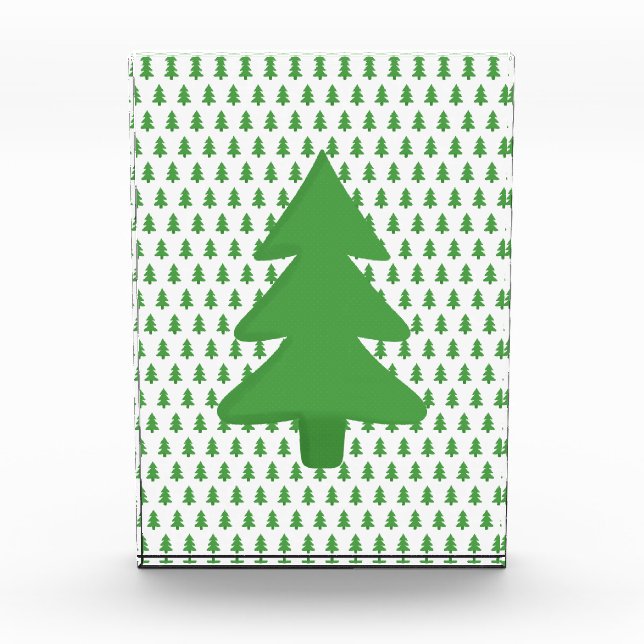 Pine Tree Photo Block (Front)