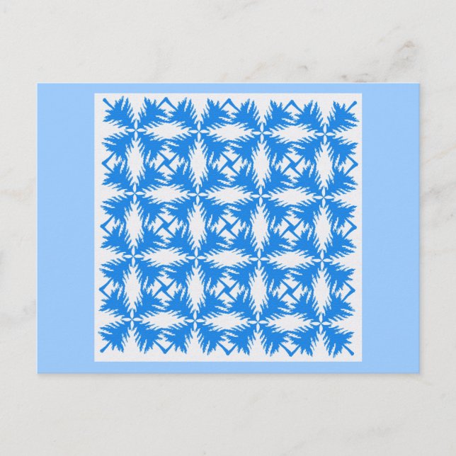 Pine Tree Quilt Postcard (Front)