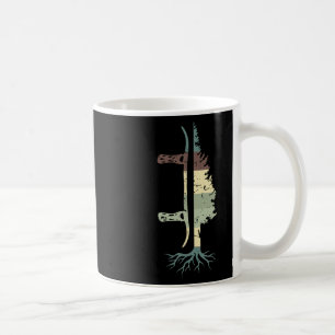 Pine Tree Snowboard Shirt Snowboarding Gift  Coffee Mug