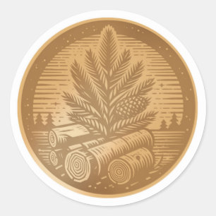 Pine Tree Stickers
