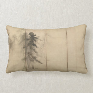 Pine Trees by Hasegawa Tohaku 16th Century Lumbar Pillow