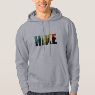 Pine trees into the woods hike vintage hoodie