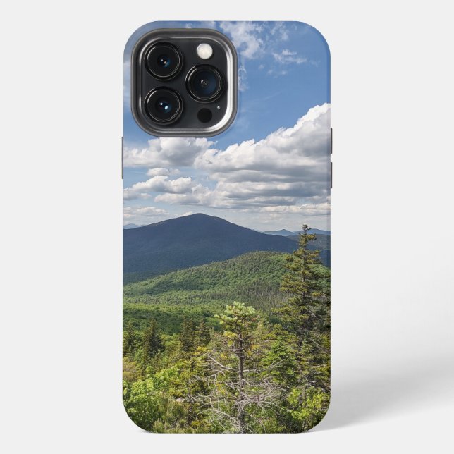 Pine Trees + Mountains Phone Case (Back)
