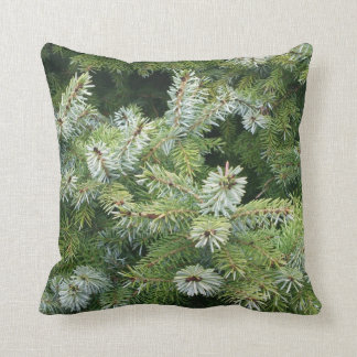 Pine Trees Throw Pillow