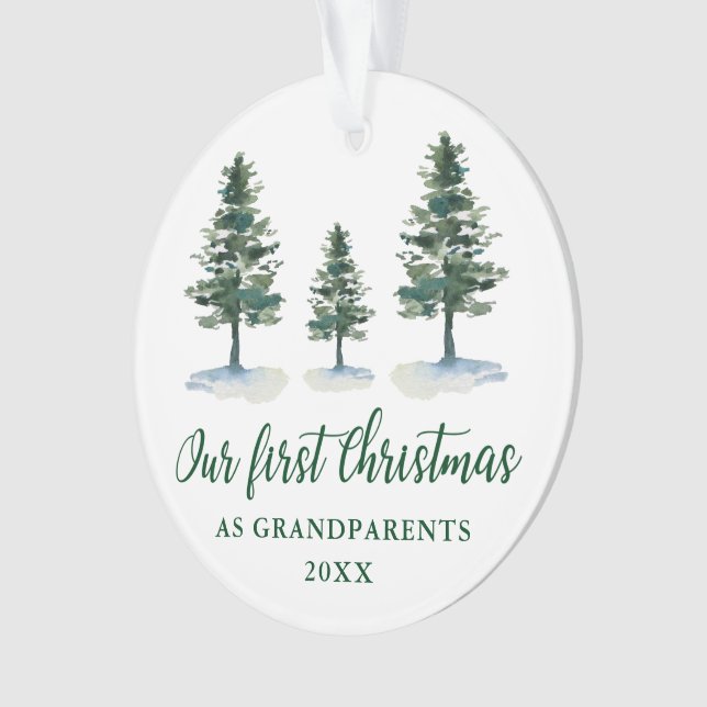 Pine verte Premier grand-père de Noël PHOTO DE RET (devant)