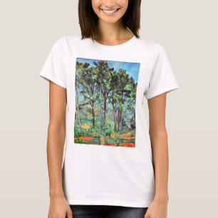 Pine with Viaduct by Paul Cezanne, Vintage Art T-Shirt