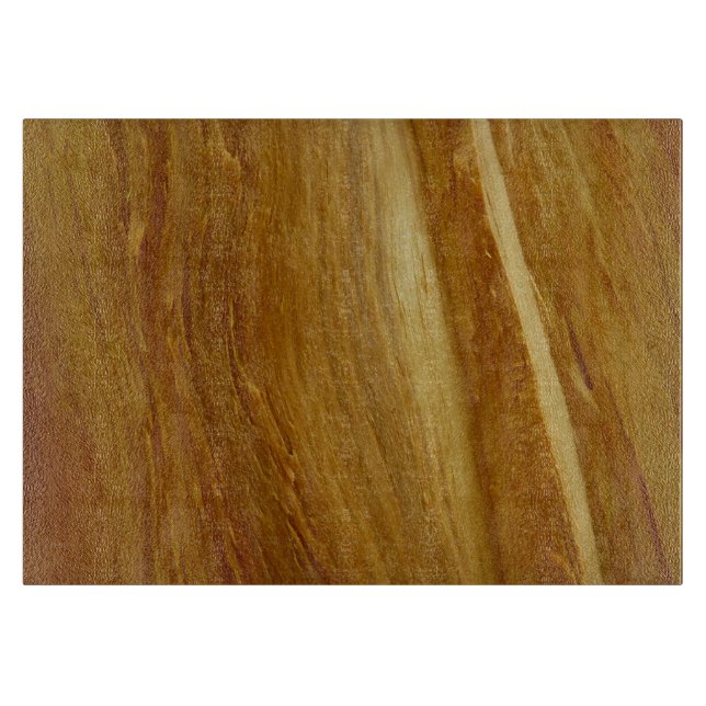 Pine Wood II Faux Wooden Texture Cutting Board (Front)