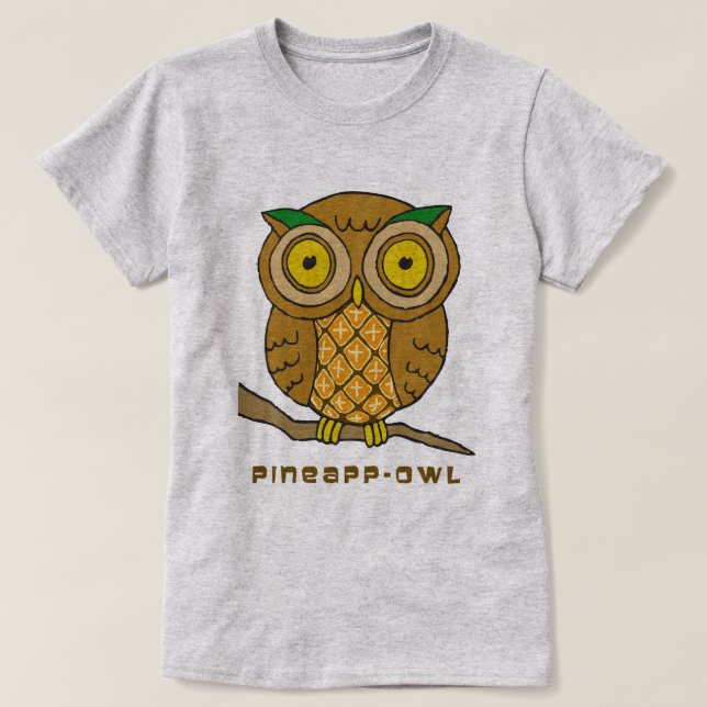 Pineapp-owl T-Shirt (Design Front)