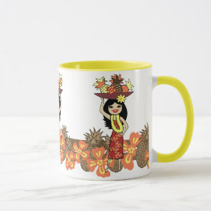 Pineappa Luau Tropical Mugs