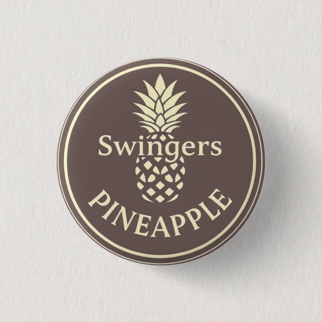 Pineapple 3 Cm Round Badge 1 Inch Round Button (Front)