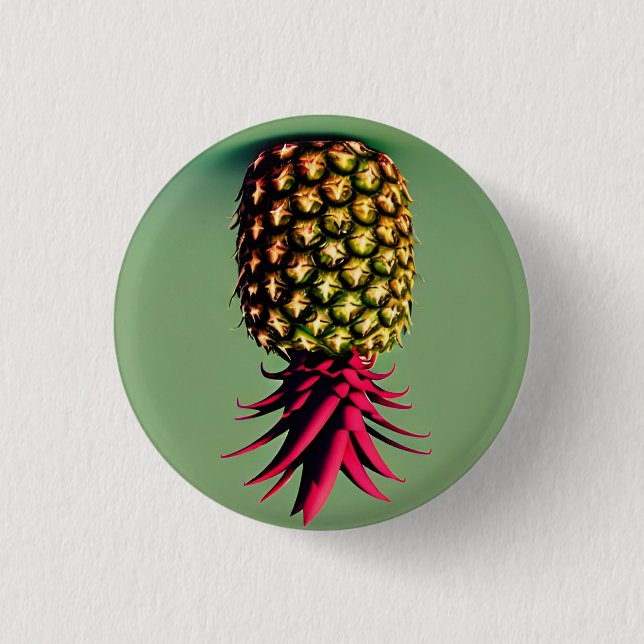 Pineapple 3 Cm Round Badge 1 Inch Round Button (Front)