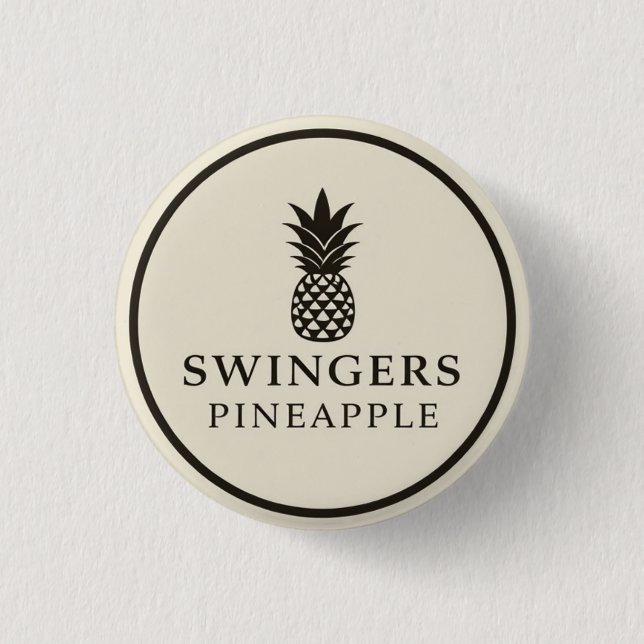 Pineapple 3 Cm Round Badge 1 Inch Round Button (Front)