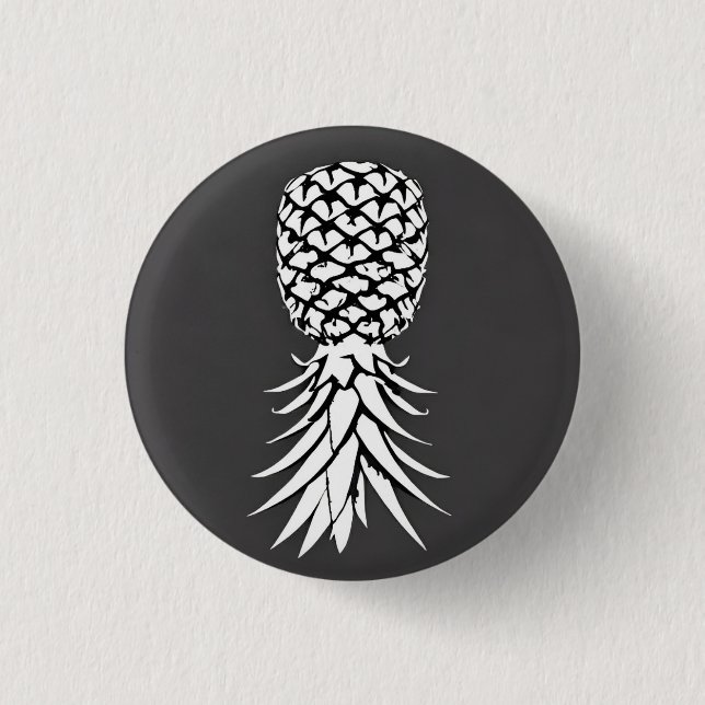 Pineapple 3 Cm Round Badge 1 Inch Round Button (Front)