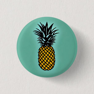 Pineapple 3 Cm Round Badge 1 Inch Round Button