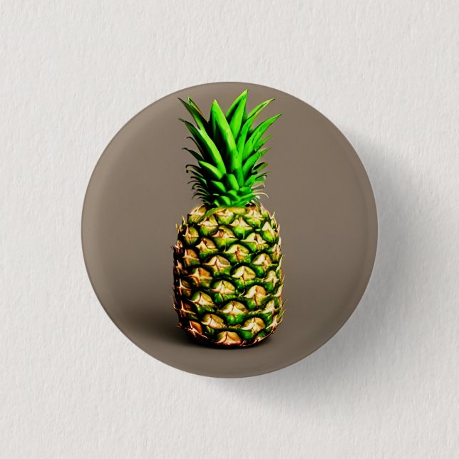 Pineapple 3 Cm Round Badge 1 Inch Round Button (Front)