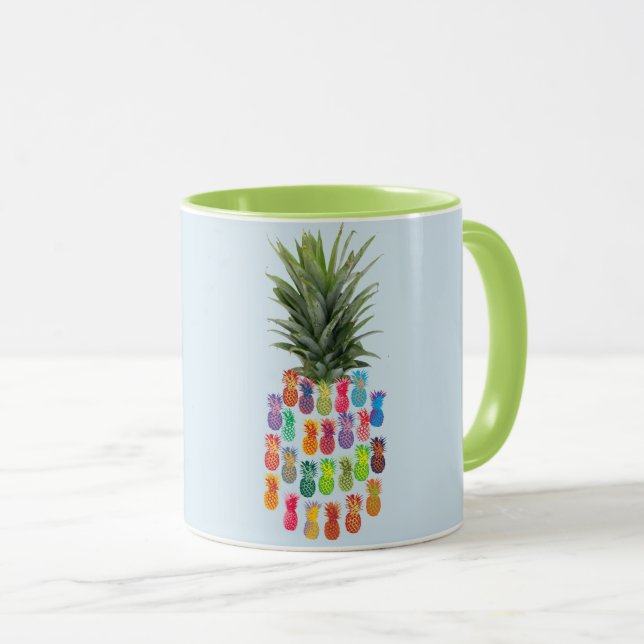 Pineapple <3 mug (Front Right)