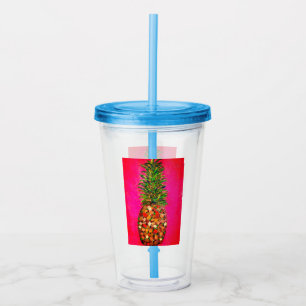 Pineapple Acrylic Tumbler
