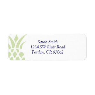 Pineapple Address Label