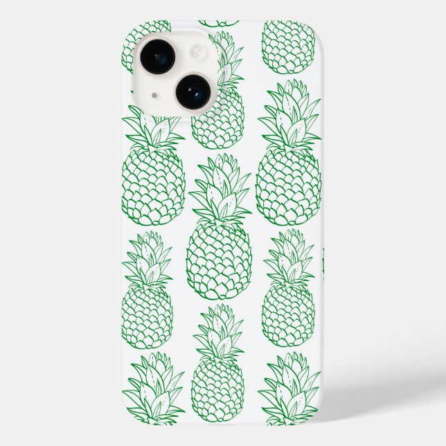 Pineapple Adult Case-Mate iPhone Case (Back)