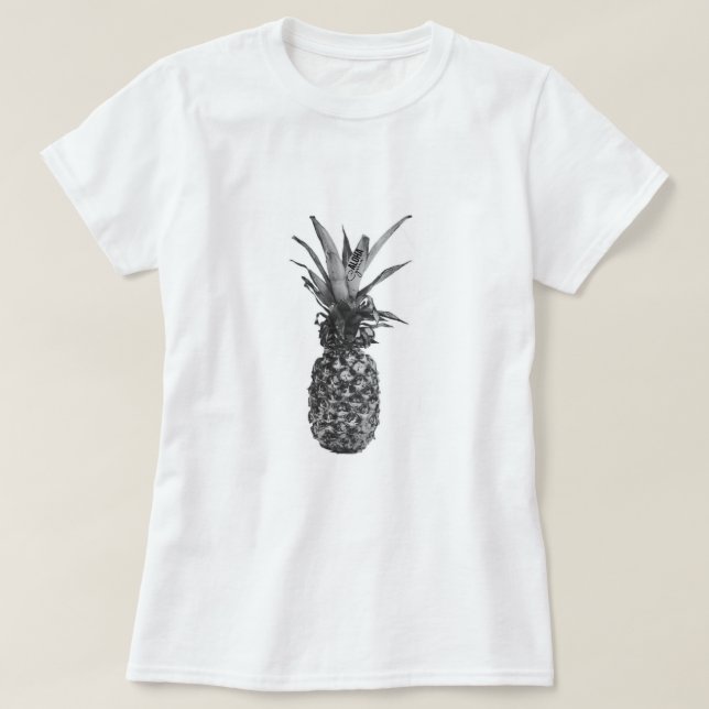 Pineapple AlohaCyrena T-Shirt (Design Front)