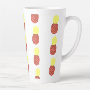 Pineapple Aluminum Water Bottle Latte Mug