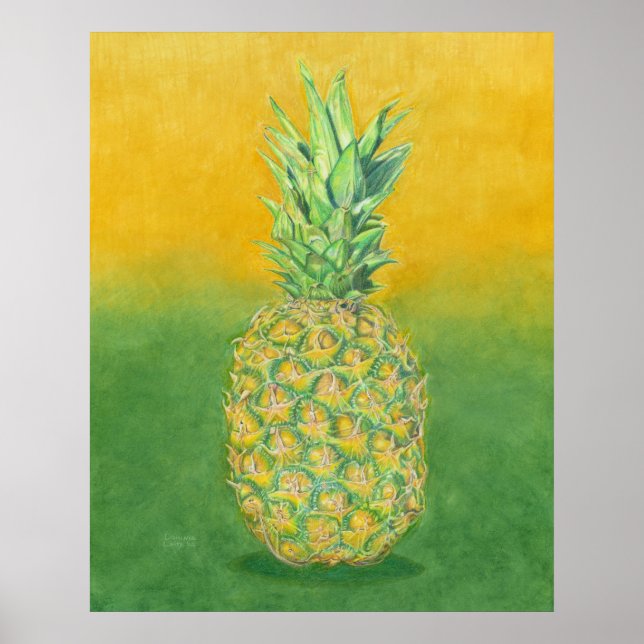 Pineapple Art Poster (Front)