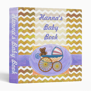 Pineapple Baby Stuff Binder