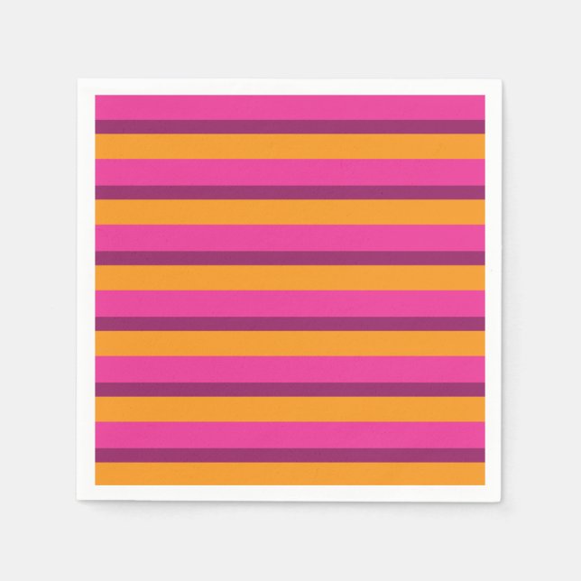 Pineapple Birthday Party Napkin (Front)