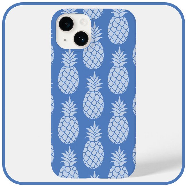 Pineapple Blue Case-Mate iPhone Case (Creator Uploaded)