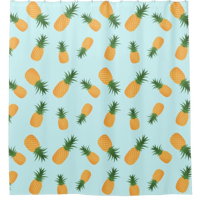 Pineapple Blue Tropical Citrus Hawaiian Pineapples (Front)