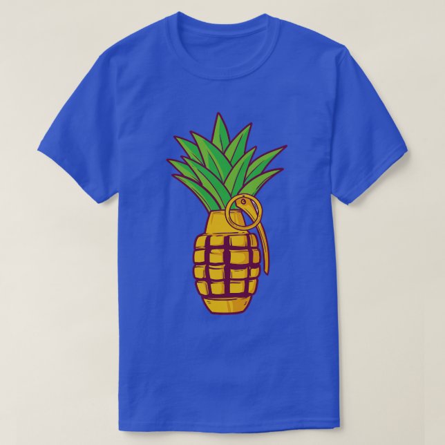 Pineapple Bomb Grenade Vitamine T-Shirt (Design Front)