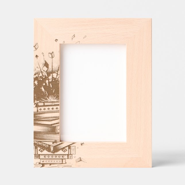 Pineapple Books Etched Frames (Front)