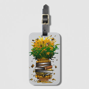 Pineapple Books Luggage Tag