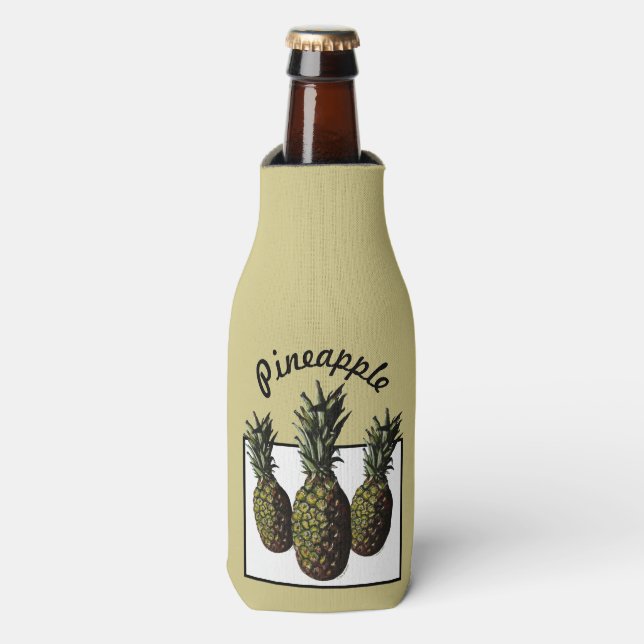 Pineapple Bottle Cooler (Bottle Front)
