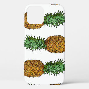 Pineapple Brightness: Summer Tropical Illustration iPhone 12 Case