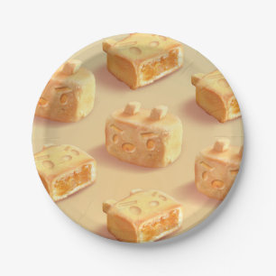 Pineapple Cake Paper Plate