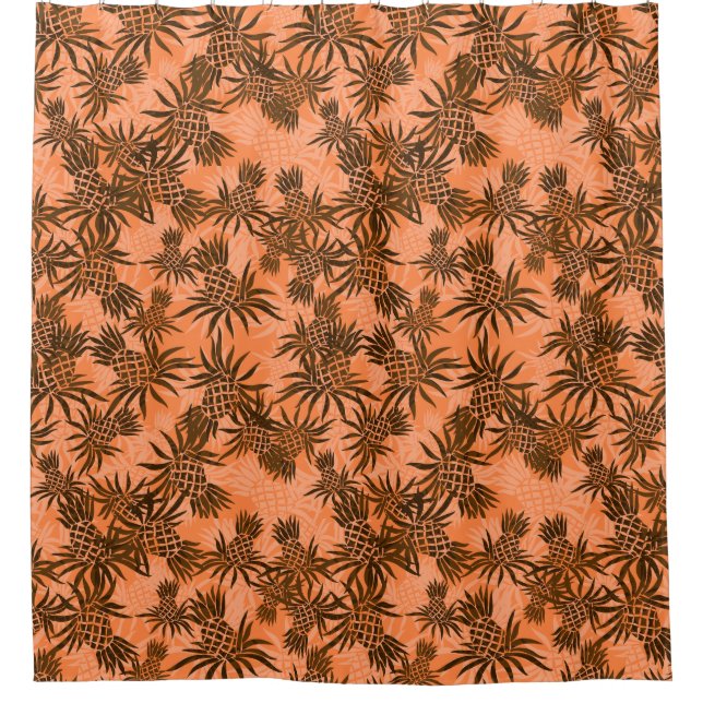 Pineapple Camo Hawaiian Tropical Aloha Shirt (Front)