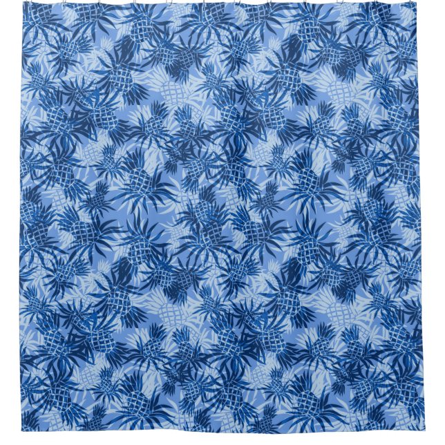 Pineapple Camo Hawaiian Tropical Aloha Shirt (Front)