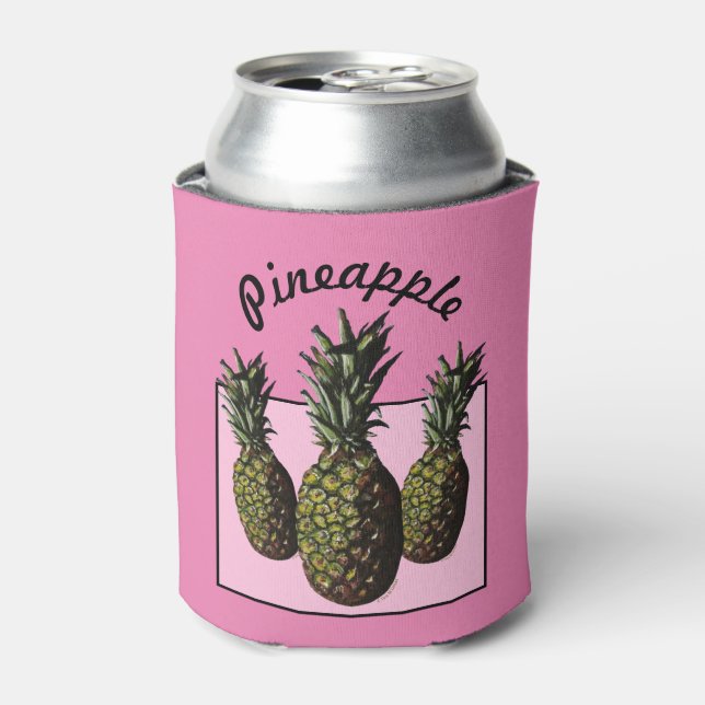 Pineapple Can Cooler (Can Front)