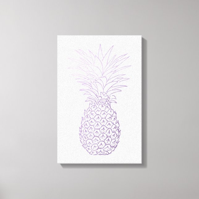 Pineapple Canvas Print (Front)