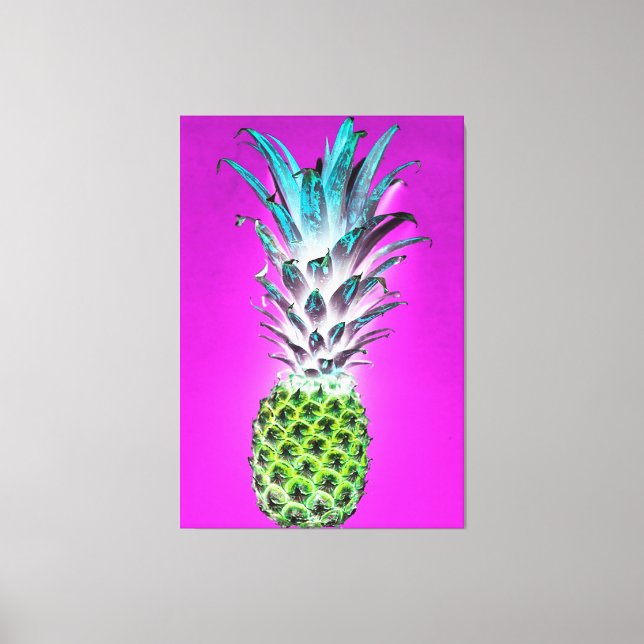 Pineapple Canvas Print (Front)