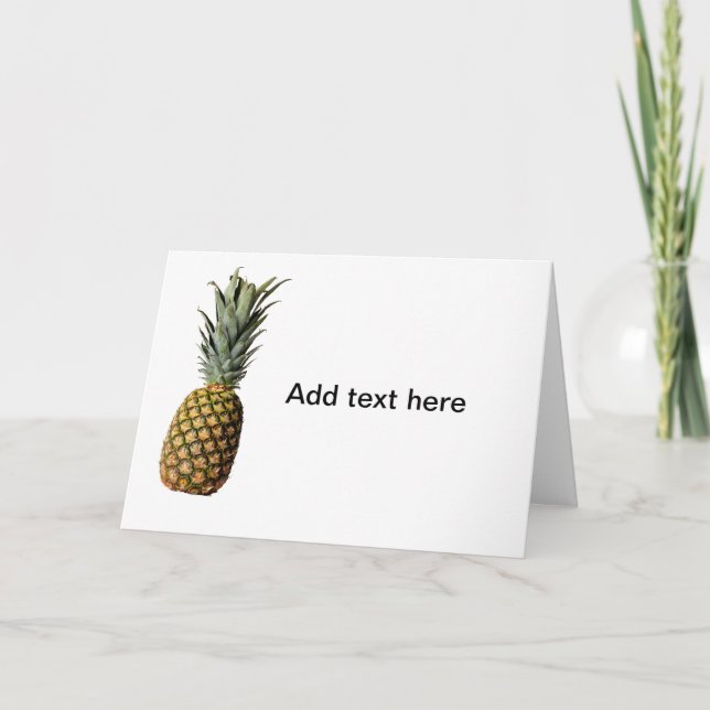 Pineapple Card (Front)