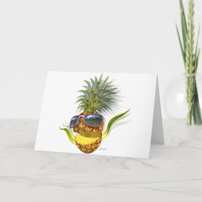 pineapple card (Front)
