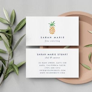 Pineapple Caterer Hospitality Business Card