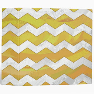 Pineapple Chevron Pattern Binder