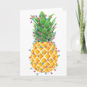 Pineapple Christmas Tree Holiday Card