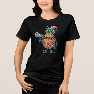 Pineapple Christmas Tri-Blend Shirt