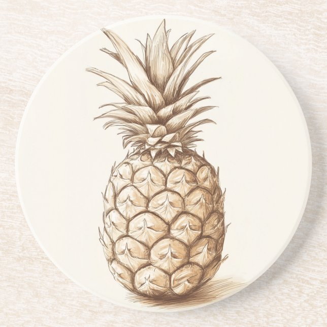Pineapple  coaster (Front)