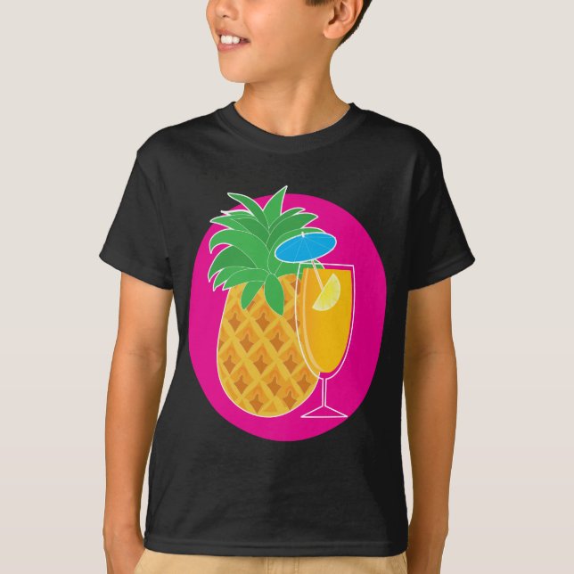 Pineapple Cocktail T-Shirt (Front)